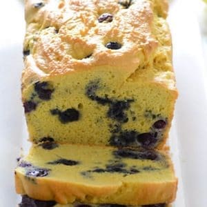 Keto Blueberry Lemon Bread