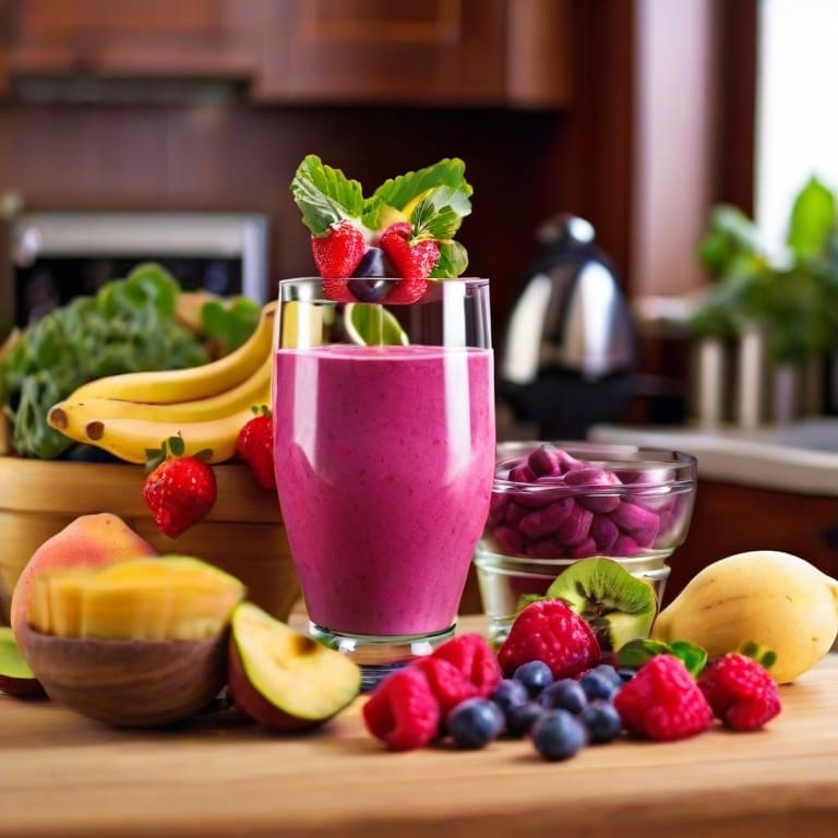Weight Loss Smoothie Preparation