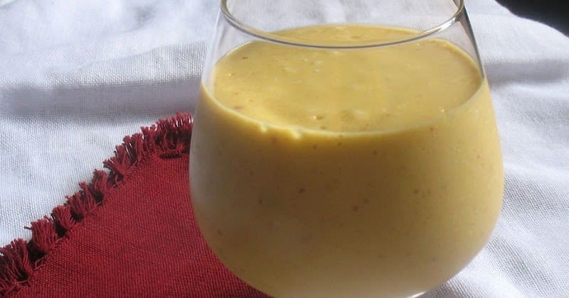 Mango Banana Coconut Smoothie