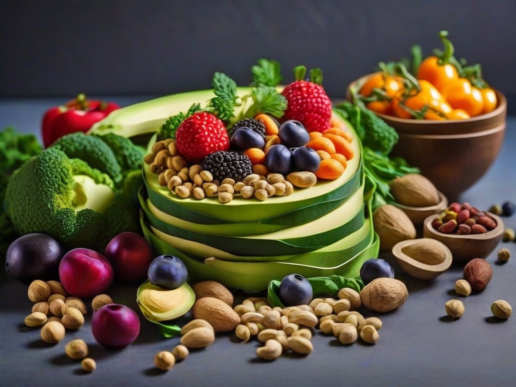 Vegan, nutrient-rich foods